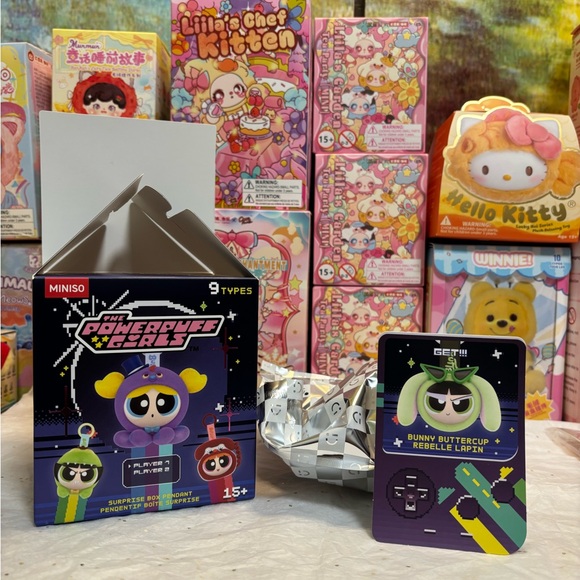 Powerpuff Girls Bunny Buttercup Blind Box Player 1 - Picture 2 of 5